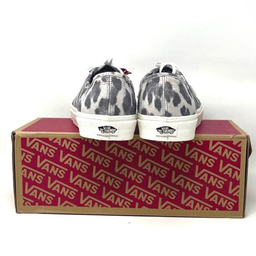 Vans Authentic Leopard Casual Low Top Shoes Women's Size Suede VN0A5HZS9FS Desc - Picture 7 of 11